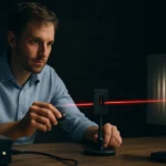 Kétréses kísérlet bemutatója kvantummechanikai elmélettel.