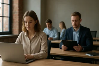 Alkalmi munkaerő a munkahelyen, munkavégzés során.