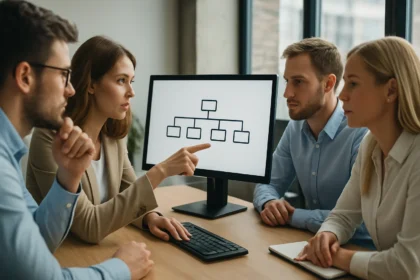 Busz hálózat struktúráját bemutató megbeszélés