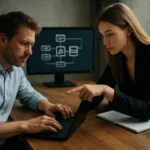 Fenyegetésmodellezés: szakemberek dolgoznak szoftveres sebezhetőségek azonosításán