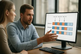 TDMA digitális modulációs technika magyarázata