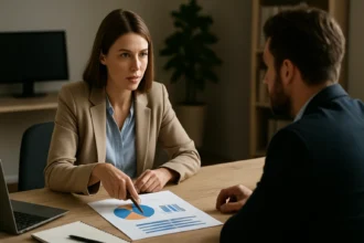 Projektmenedzsment erőforrás elosztás önálló megbeszélés során.