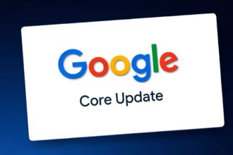 Google Core Update announcement for December 2025.