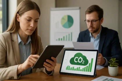 Karbonkönyvelés és kibocsátások nyomon követése üzleti környezetben