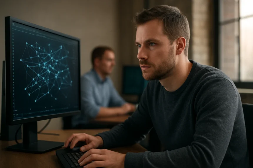 Programozó Shodan keresőmotor használata közben