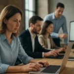 Több bérlős architektúra bemutatása a munkahelyi környezetben.