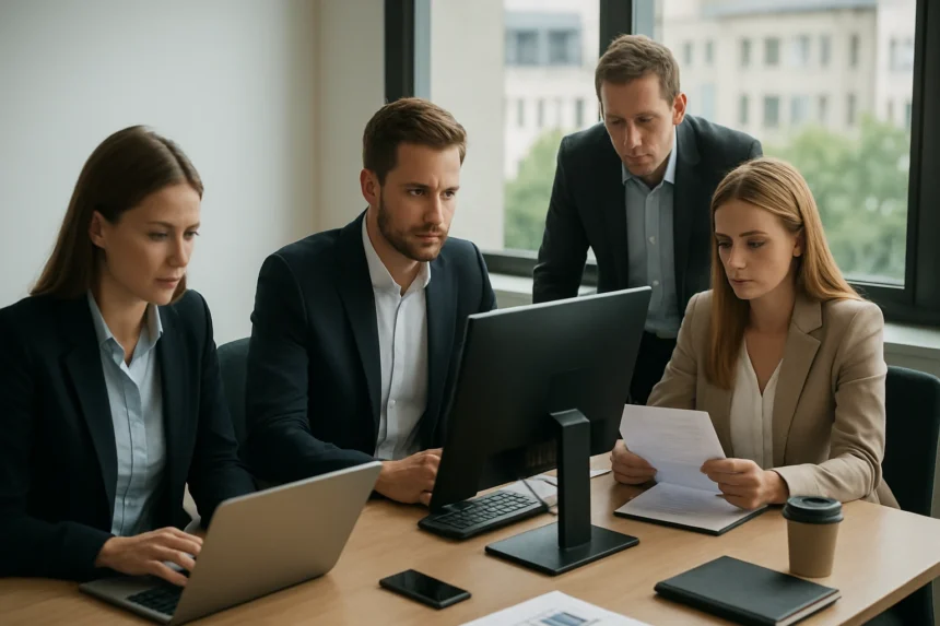 Vállalati portál használata egy modern munkahelyen