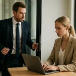 Üzleti találkozó biztonságos hozzáférésről harmadik feleknek