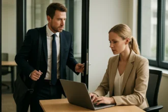 Üzleti találkozó biztonságos hozzáférésről harmadik feleknek