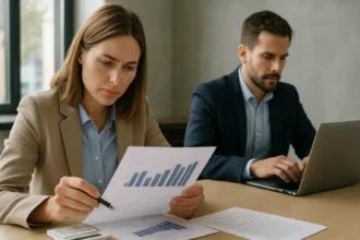 Pénzügyi elemzés, DSO mutató számítása üzleti környezetben.