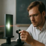 Kvantuminterferencia kísérlet: részecskék hullámtermészete és interferencia