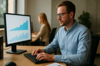 Adatbetöltés folyamatának elemzése számítógépen dolgozó szakember által