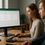 Microsoft Planner felhasználók asztali gépnél, vizuális feladatkezelés