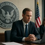 SEC ülés amerikai tőzsdefelügyelet biztonságát támogató szakértőkkel.