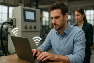 Gép-gép közötti kommunikáció bemutatása ipari környezetben