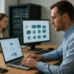 Integrációs szerver és IT rendszerek munkája vállalati környezetben.