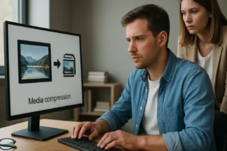 Médiatömörítés, digitális média kezelés számítógépen.
