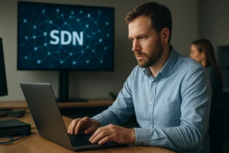 Szoftveresen definiált hálózatkezelés (SDN) munka közben