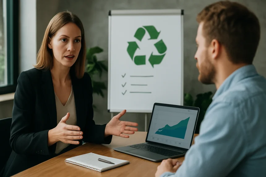 Fenntarthatósági beszélgetés IT vezetők között