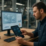 IoT monitorozás az iparban, analitika és telemetria használata.