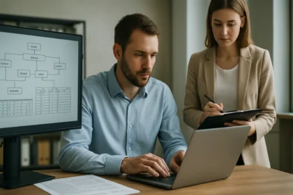 Anyagszükséglet-tervezés (MRP) alkalmazása a gyártási folyamatban.