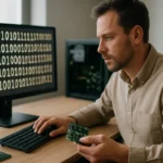 Férfi számítógép-architektúrával és alapvető adategységekkel foglalkozik.