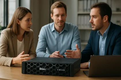 Dell EMC VxRail hiperkonvergens berendezés bemutatása szakmai megbeszélés során