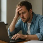 Frusztrált programozó, aki JSON hibát keres