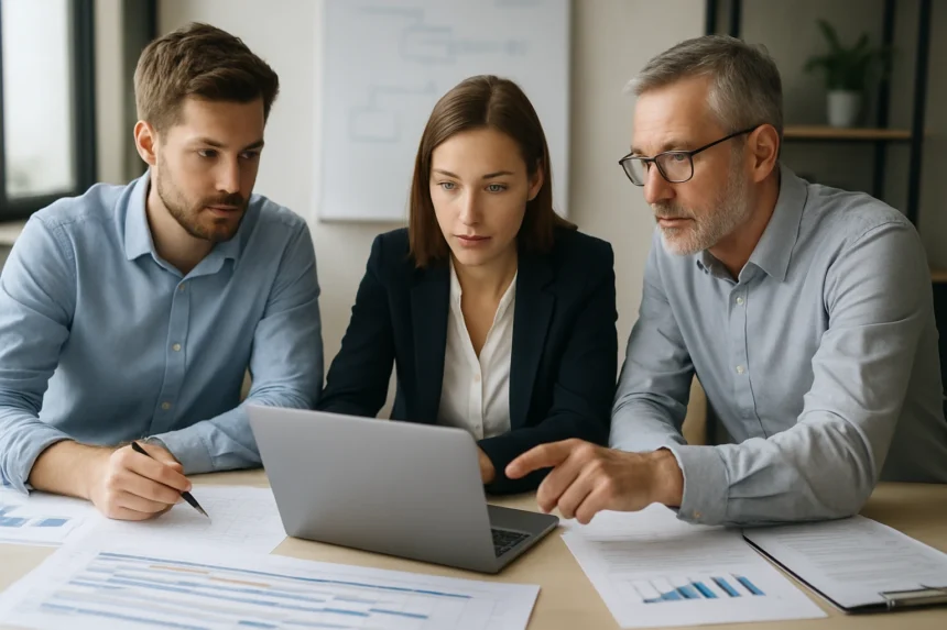 Termeléstervezés megbeszélés közben, erőforrás-optimalizálás.