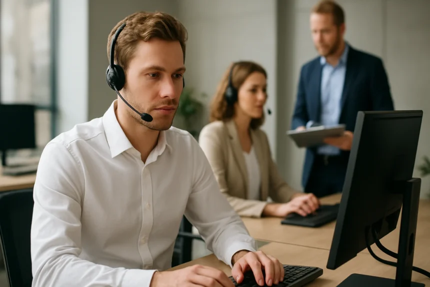 Ügyfélszolgálati munkatárs képesség alapú útválasztással