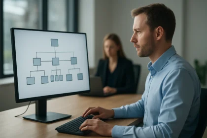 SDH technológia informatikai hálózatban működési diagrammal