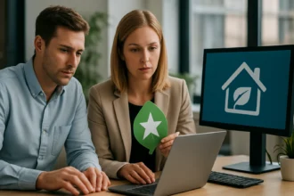 Két szakember az energiatakarékos IT megoldásokról beszélget, Energy Star