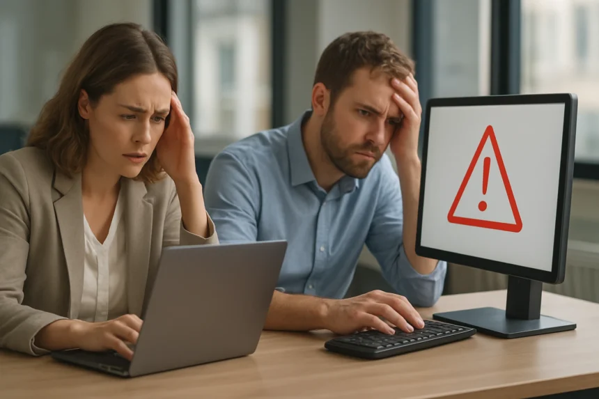 Hálózati probléma, ütközés jelenség az informatikában.