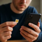 Két SIM-kártyás telefon használata, SIM-kártya cseréje