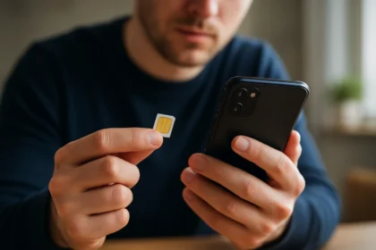 Két SIM-kártyás telefon használata, SIM-kártya cseréje