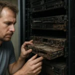 Szerver hardver karbantartása, elhasználódás és degradáció