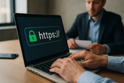 A biztonságos HTTPS protokoll használata a webfejlesztésben.