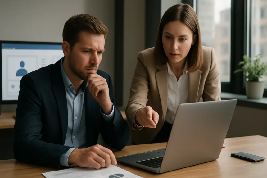 HR szakemberek elemzik a technológiát a munkahelyen