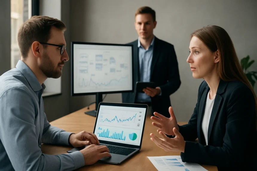 Valós idejű adatelemzés bemutatása munkakörnyezetben