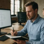 Férfi runbook készítése IT folyamat optimalizálásához