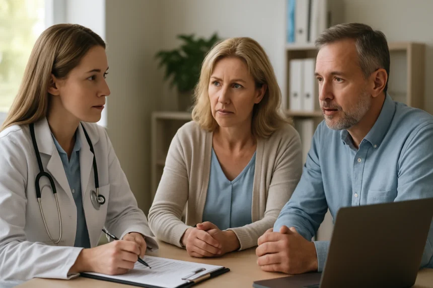 Orvos és betegek tanácskozása az elszámoltatható ellátási szervezet modelljéről