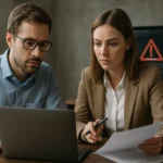 IT szakemberek a sérülékenységvizsgálat során a kockázatok feltárásán dolgoznak.