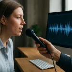 Beszédtechnológia alkalmazás mikrofon és számítógép felhasználásával.