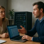 Két szakember beszélgetése menedzselt hosting szolgáltatásokról