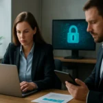 Adatbiztonsági szakértők munkája a DSPM folyamat során.