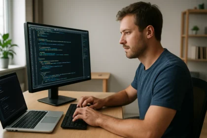 Fejlesztő AWS Elastic Beanstalk alkalmazás testreszabása közben