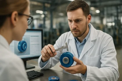 Minőségellenőrzés folyamatának ábrázolása termékfejlesztés során