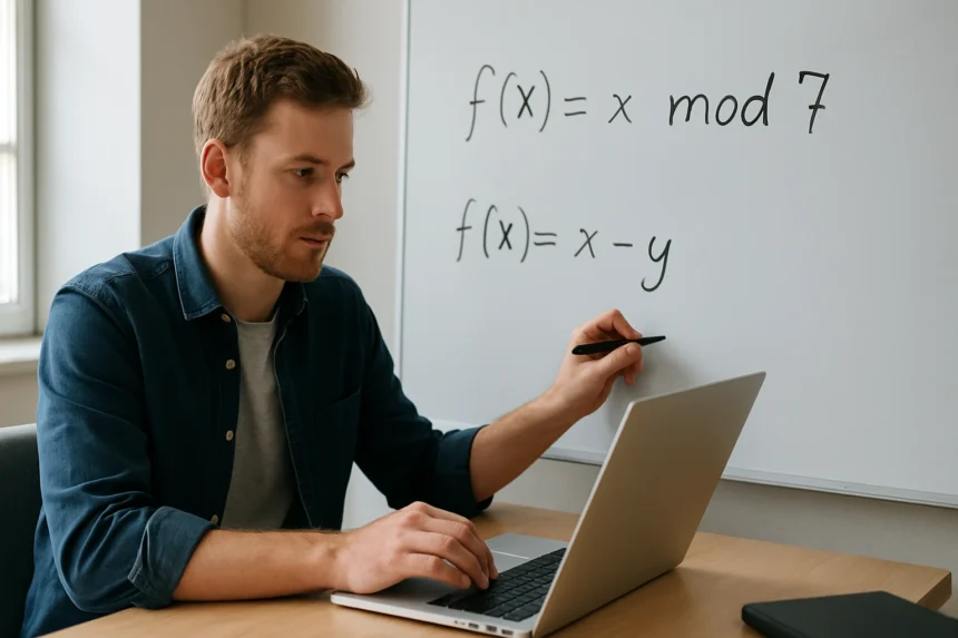 Matematikai definíció a mod függvény programozási szerepéről