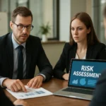 Üzleti kockázatértékelést bemutató szakmai értekezlet
