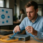 FDDI hálózati eszköz száloptikás adatátvitellel